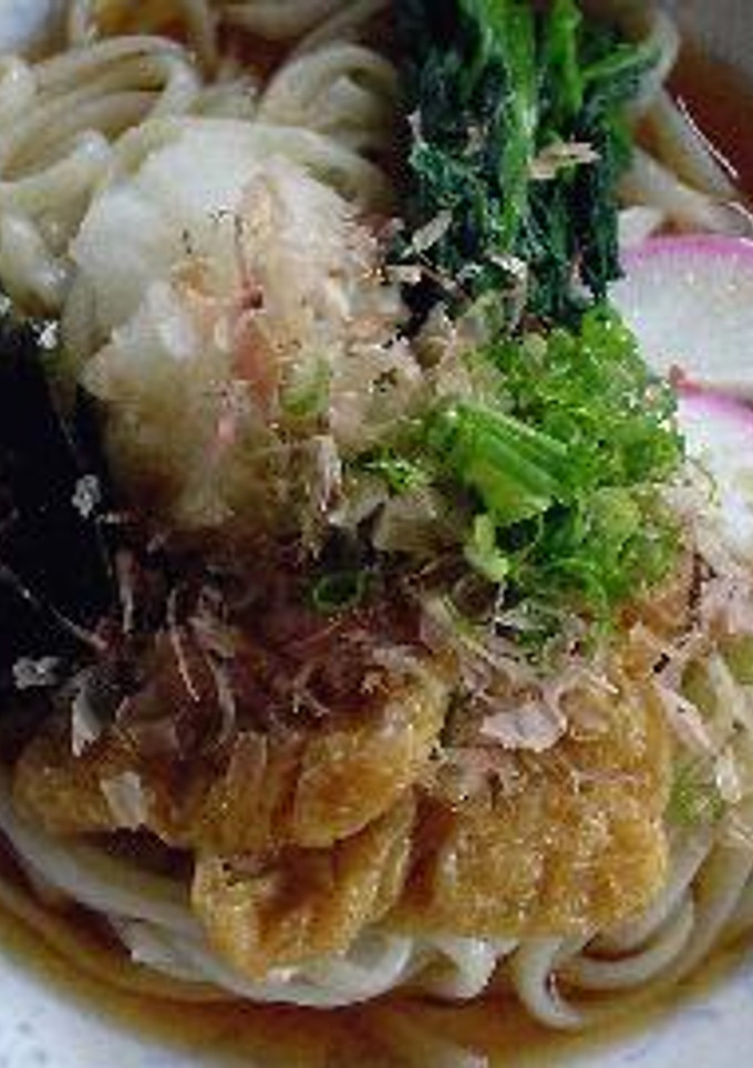 はなびし草の冷やしきつねうどん-レシピのメイン写真