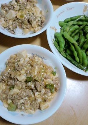 麻婆丼-レシピのメイン写真