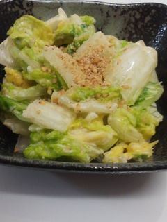白菜マヨゴマ和え-レシピのメイン写真