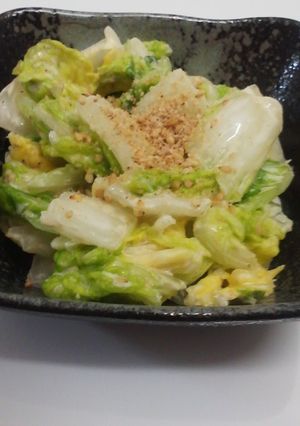 白菜マヨゴマ和え-レシピのメイン写真