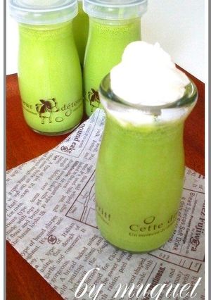 まったり濃厚＊抹茶のブラマンジェ-レシピのメイン写真