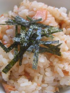 鮭のアラで混ぜご飯-レシピのメイン写真