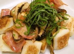 はんぺんとベーコン・きのこのバター焼き-レシピのメイン写真
