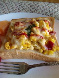 エッグ&コーン☆チーズトースト-レシピのメイン写真