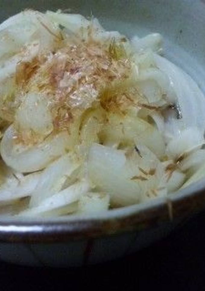 ルクエで☆玉ねぎのおひたし☆-レシピのメイン写真