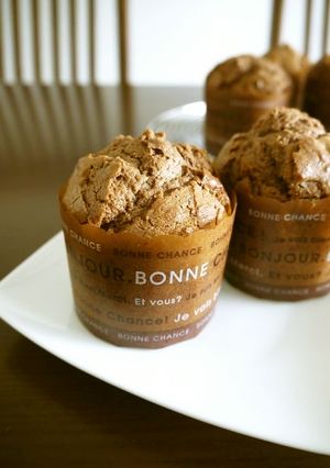 ホットケーキミックスdeチョコマフィン♪-レシピのメイン写真