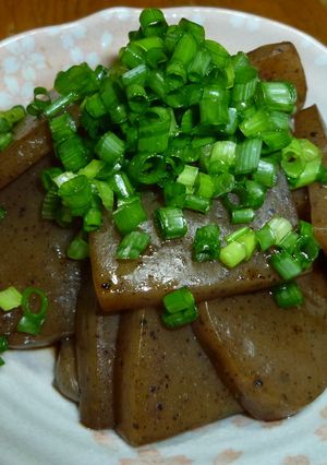 こんにゃくのやわらか煮和風つゆ「きわみ」-レシピのメイン写真