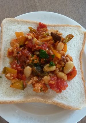 同時に！ドライカレーとミートソース-レシピのメイン写真