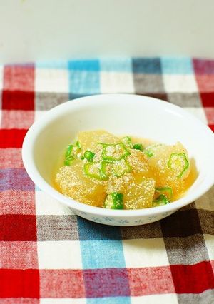 冬瓜の中華風辛明太子煮-レシピのメイン写真