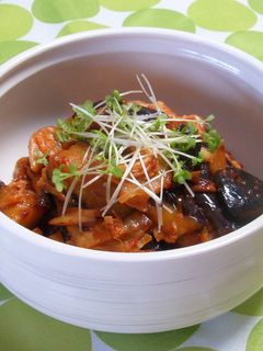 なすキムチ炒め-レシピのメイン写真