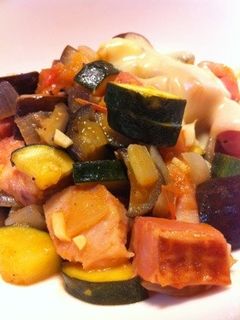 ズッキーニごろごろ夏野菜炒め-レシピのメイン写真