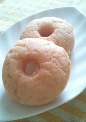 駄菓子梅ジャム&豆腐焼きドーナツ☆卵無し-レシピのメイン写真