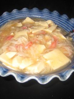 豆腐のかにかま風味のあんかけ煮-レシピのメイン写真