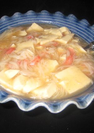 豆腐のかにかま風味のあんかけ煮-レシピのメイン写真