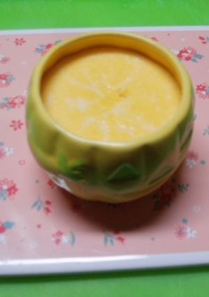和風かぼちゃのぷりん-レシピのメイン写真
