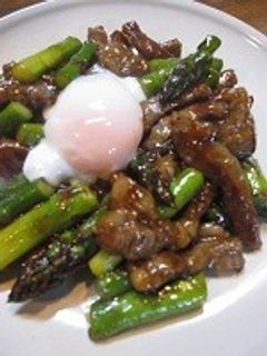 牛肉とアスパラのオイスターソース炒め-レシピのメイン写真
