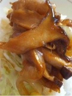 生姜焼き丼-レシピのメイン写真