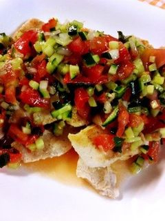 白身魚の彩り野菜ソースがけ☆*:.-レシピのメイン写真