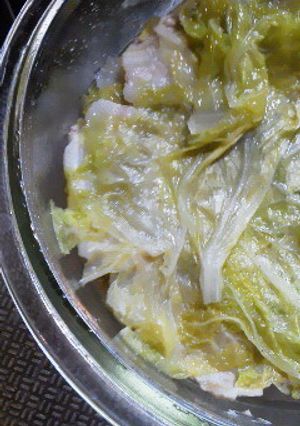 レンジだけで白菜と豚バラのミルフィーユ♪-レシピのメイン写真