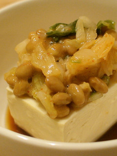 キムチ納豆w(゚o゚)w 冷奴-レシピのメイン写真