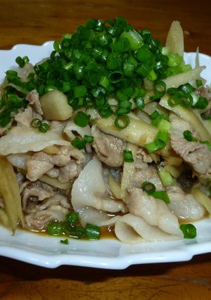 あっさり豚ごぼう~和風つゆ「きわみ」-レシピのメイン写真