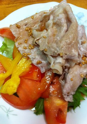 夏さっぱりしゃぶしゃぶ-レシピのメイン写真