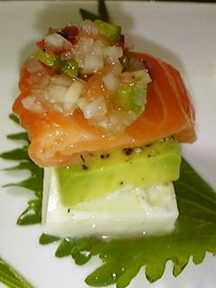 「野菜のマリネ液」でサーモンのプチつまみ-レシピのメイン写真