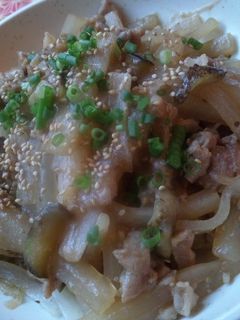 ☆大根なす豚 味噌いため☆-レシピのメイン写真