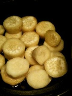 タジン鍋で蒸しサツマイモ-レシピのメイン写真