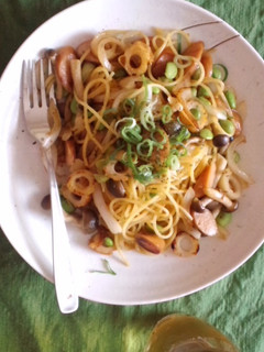 冷蔵庫にあるもので♪簡単和風パスタ-レシピのメイン写真