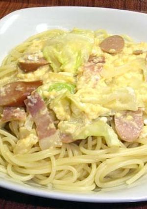 卵ソース醤油パスタ 【冷やし】-レシピのメイン写真