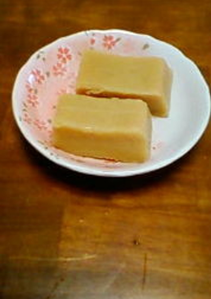 レンジで簡単！もちもちきなこ　ういろう-レシピのメイン写真