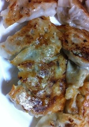 ニンニクなし！さっぱり蒸し焼き餃子-レシピのメイン写真