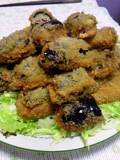 なすトン ~なすと豚こま肉のはさみ揚げ~-レシピのメイン写真