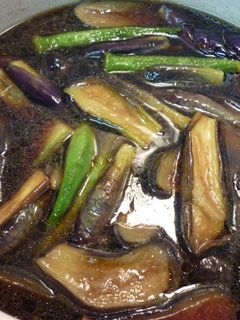 簡単なすの揚げ煮-レシピのメイン写真