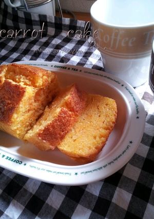 *簡単優しいキャロットパウンドケーキ*-レシピのメイン写真