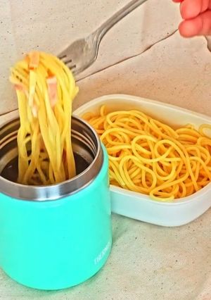 レモン生姜パスタ【スープジャー弁当】-レシピのメイン写真