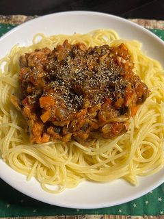 スパゲティ・ツナのボロネーゼ-レシピのメイン写真