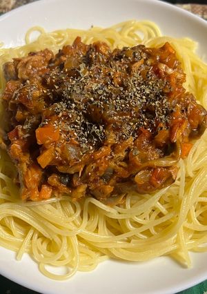 スパゲティ・ツナのボロネーゼ-レシピのメイン写真