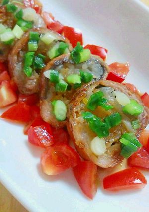 お洒落に節約♪もやしの豚肉ロール照り焼き-レシピのメイン写真