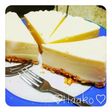レモンが効いてるレアチーズケーキ