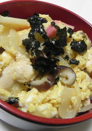 ❤フライパン1つで簡単おいしい親子丼❤-レシピのメイン写真