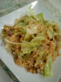 豚キムチ・レタスチャーハン-レシピのメイン写真