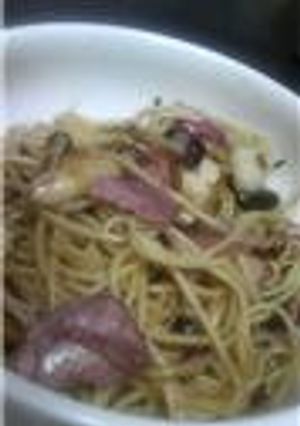 キノコの和風パスタ-レシピのメイン写真