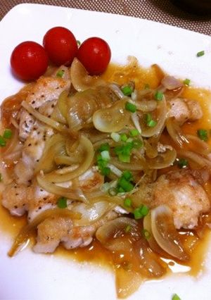 ポン酢ソースで簡単豚ステーキ-レシピのメイン写真