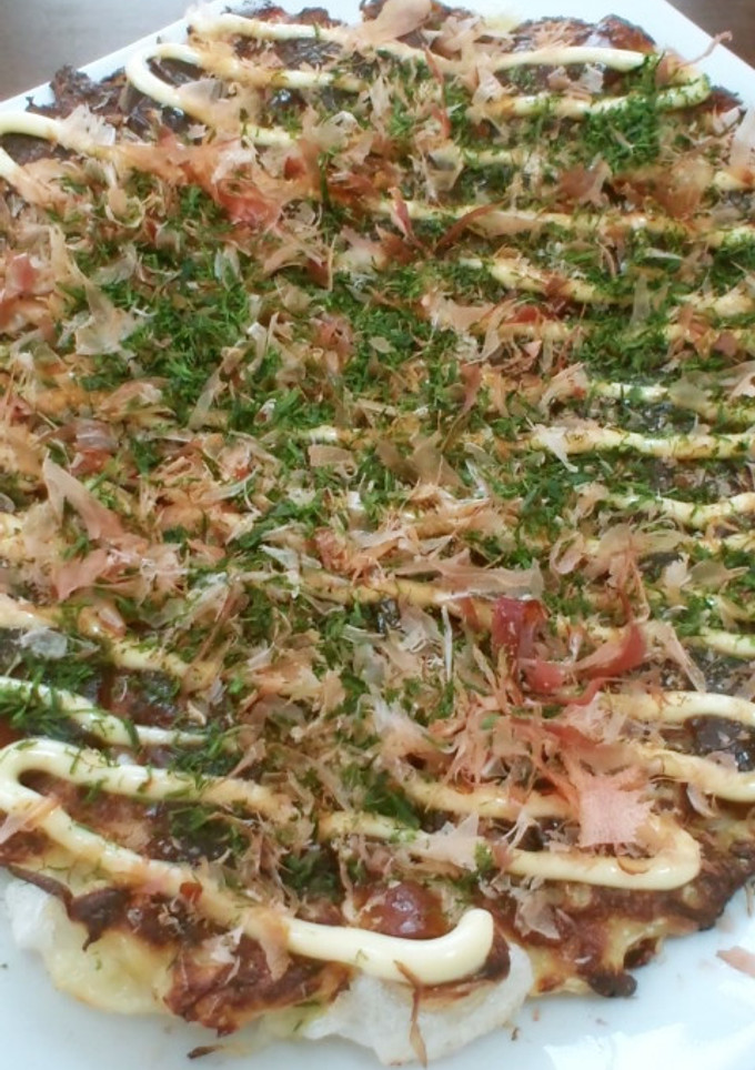 白だしと麺つゆで☆本格お好み焼き-レシピのメイン写真