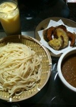 カレー汁のつけうどん-レシピのメイン写真