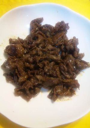 簡単☆牛肉の甘辛炒め-レシピのメイン写真