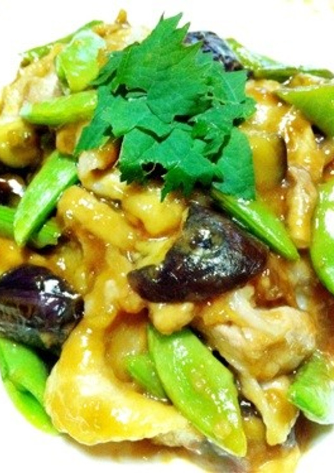 とろ甘♪茄子と豚肉の梅煮＊-レシピのメイン写真
