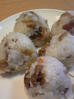 牛肉とごぼうの混ぜご飯-レシピのメイン写真